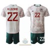 Maglia ufficiale Messico Hirving Lozano 22 Trasferta Mondiali 2022 per Bambino